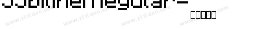 SJbilihei Regular字体转换